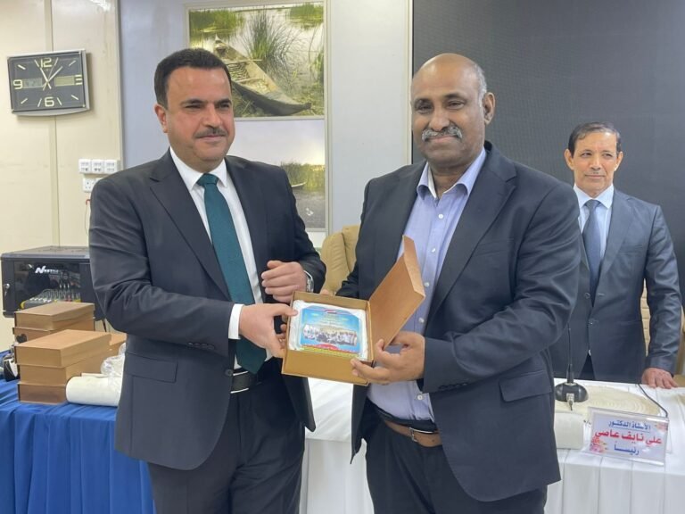 تكريم جمعية أطباء الباطنية في ذي قار