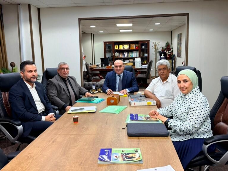 اجتماع مجلس إدارة المجلس الأعلى للجمعيات العلمية العراقية لمناقشة عدد من الملفات الإدارية والعلمية