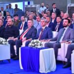 رئيس وأعضاء الجمعية العراقية لتقنية المعلومات والاتصالات يشاركون في افتتاح أول محطة فضائية أرضية للاتصالات في العراق